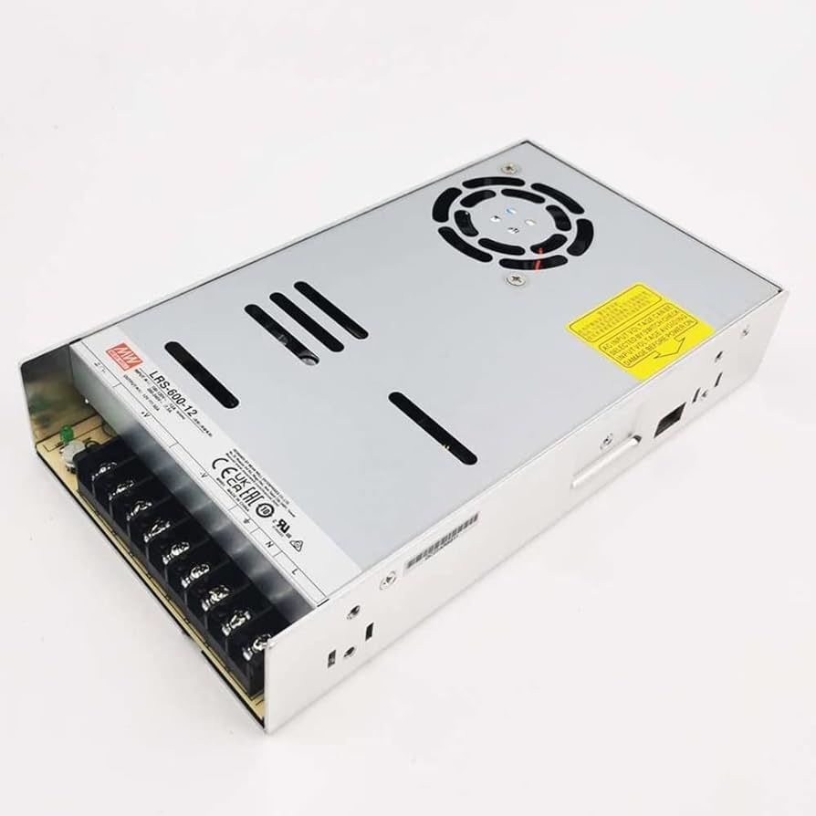 MEAN WELL LRS-600-12 Endüstriyel Metal Kasa Güç Kaynağı 600W 12V DC (50A)