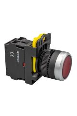 A5-01D   KIRMIZI STOP/YAYLI/LEDLİ 220V