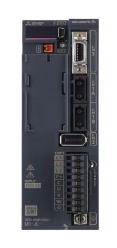 MR-JE-200B MRJE200B 1,5/2KW FİBER OPTİK HABERLEŞMELİ 220V BESLEMELİ JE SERVO SÜRÜCÜ