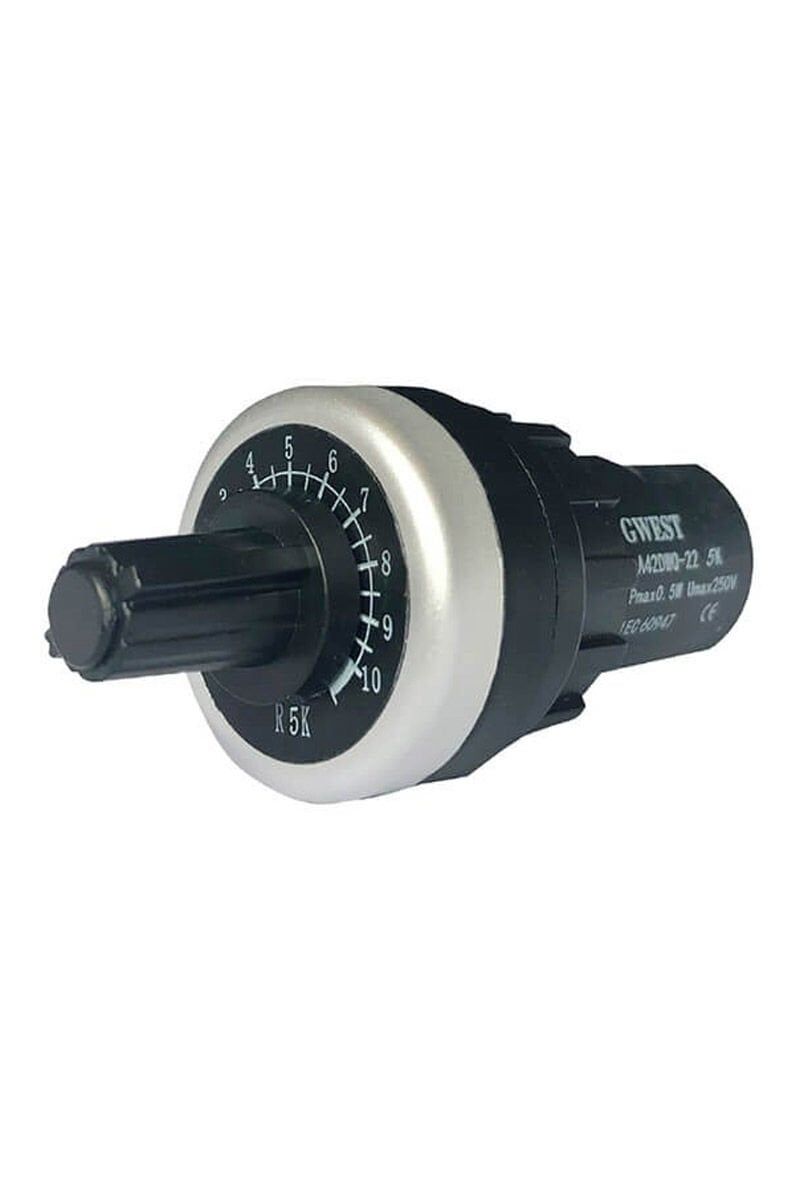 APT22-10K   10K TEK TUR 22MM POTANSİYOMETRE