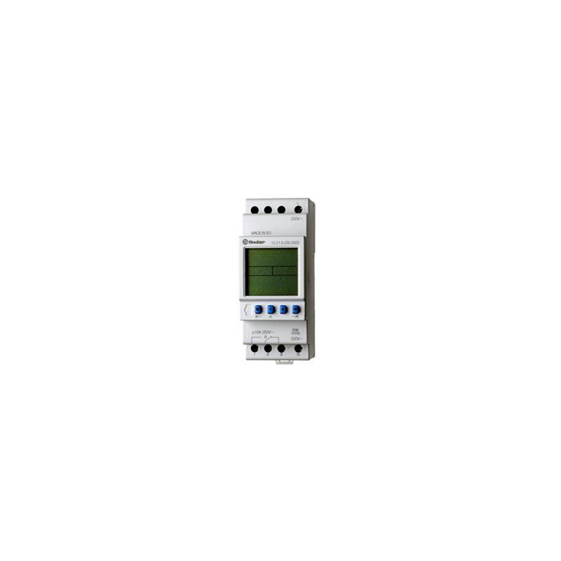 (F.12.21.8.230.0000) ZAMAN SAAT. HAFT. ZAM. AYAR. 1CO-16A KONT.230V AC