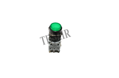 KALICI YEŞİL 24V DC BUTON