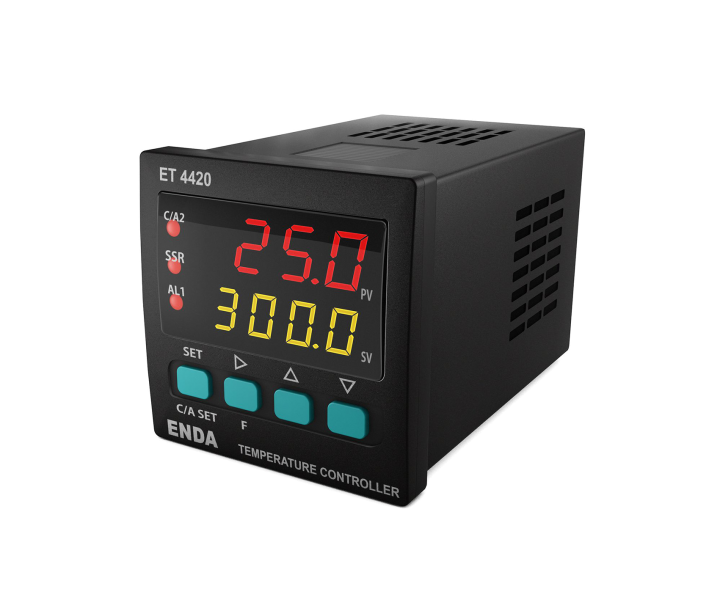 ET4420-SM  PID Dijital Termostat 48x48mm 10-30V DC / 8-24V AC  ENDA | ET4420-LV Muadili