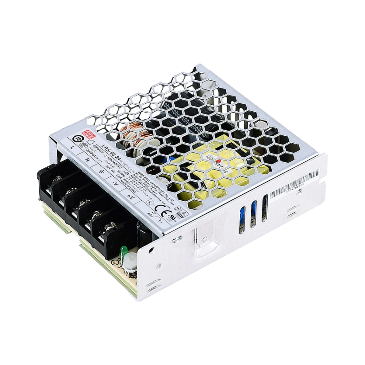 LRS-050-24 LRS5024 24Vdc 2.2Amp MEANWELL |