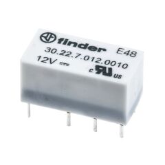 (F.30.22.7.012.0010) FİNDER MİNYATÜR RÖLE (HASSAS BOBİN ) 12 V DC