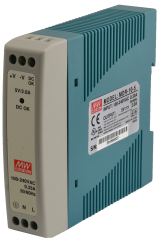 MDR-010-05  	5Vdc 2.0Amp DIN Rail  MEANWELL |