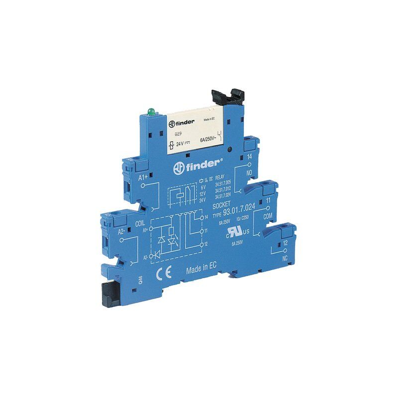 (F.38.51.0.240.0060) RÖLE ARA BİRİM MOD. 1 CO -6 A KONTAKLI 240 V AC/DC