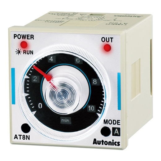 AT8N 100-240VAC 50/60Hz / 24-240VDC Çok İşlevli Analog Zamanlayıcı