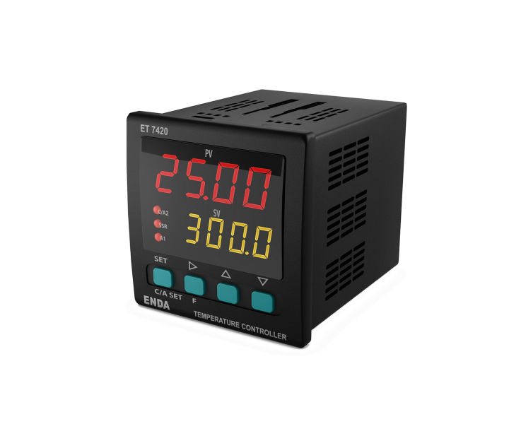 ET7420-LV  PID Dijital Termostat 72x72mm 10-30V DC / 8-24V AC  ENDA | ET7420-SM Muadili