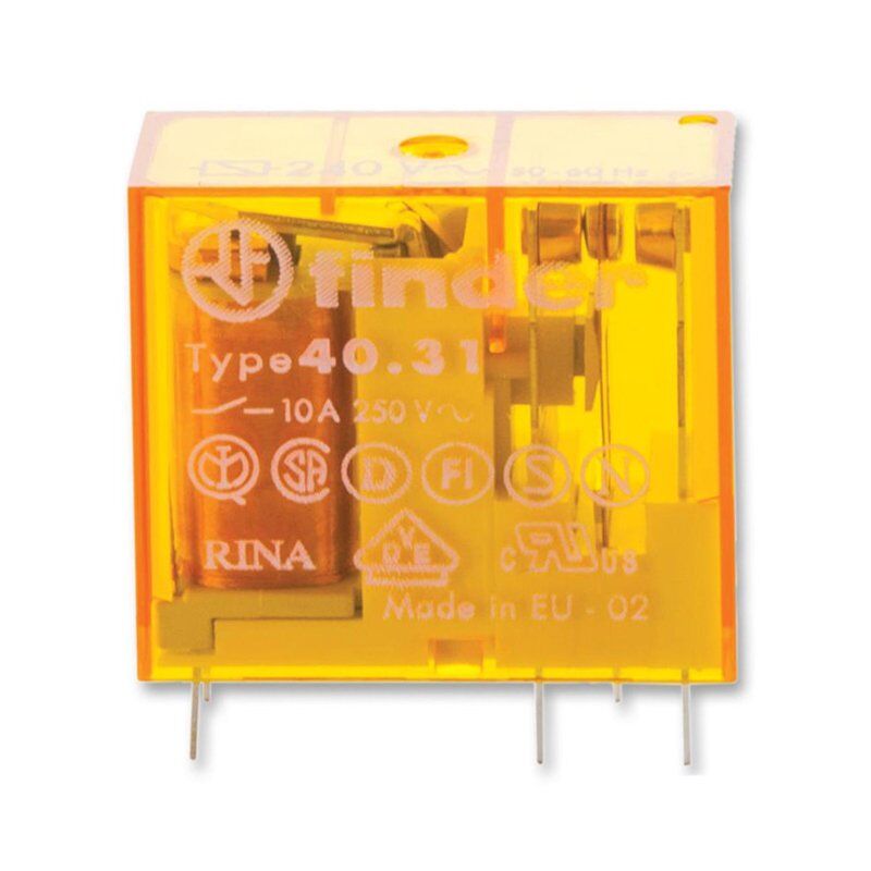 (F.40.31.8.024.0000) MİNYA. P.C.B RÖL 1 CO-10 A KONT.24V AC PİN;3.5 MM