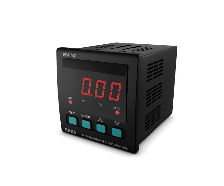 EPA742-UV  Dijital Ampermetre 72x72mm 90-250V AC 50/60Hz  ENDA | EPA742-230 Muadili
