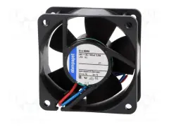 Ebmpapst 614NGHH DC Aksiyel Fan 24V 60x60x25mm 56m³/h 2 Kablolu Bilyalı Yatak