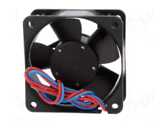 Ebmpapst 614NGHH DC Aksiyel Fan 24V 60x60x25mm 56m³/h 2 Kablolu Bilyalı Yatak