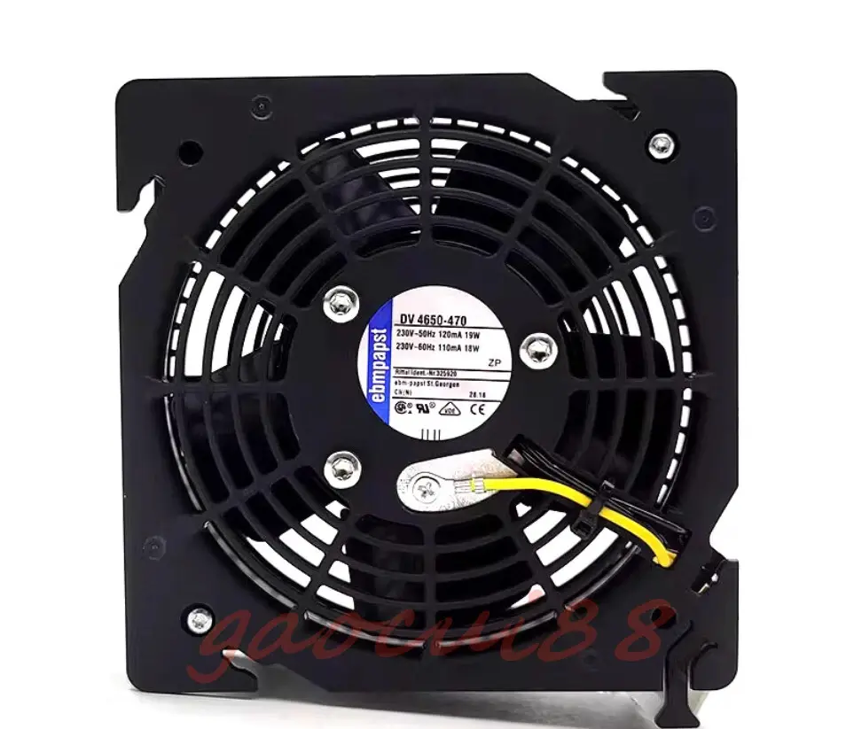 Ebmpapst DV4650-470 230V AC 120x120x38 mm Bilyalı Aksiyel Fan