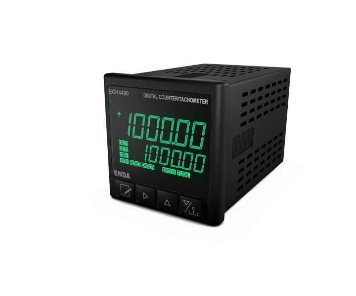 ECH4400-UV  Dijital Sayıcı Takometre 48x48mm 90-250V AC 50/60Hz  ENDA | ECH4400-230VAC Muadili