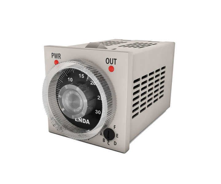 ATP4-UV-K07-03  Multi Fonksiyonlu Analog Zaman Rölesi Scala/0...3 90-250V AC 50/60Hz  ENDA | ATP4-K07-UV-03 Muadili