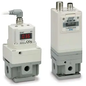 SMC ITV1030-01F1BN3 24V DC 4-20mA G 1/8 Orantısal Elektro-Pnömatik Regülatör