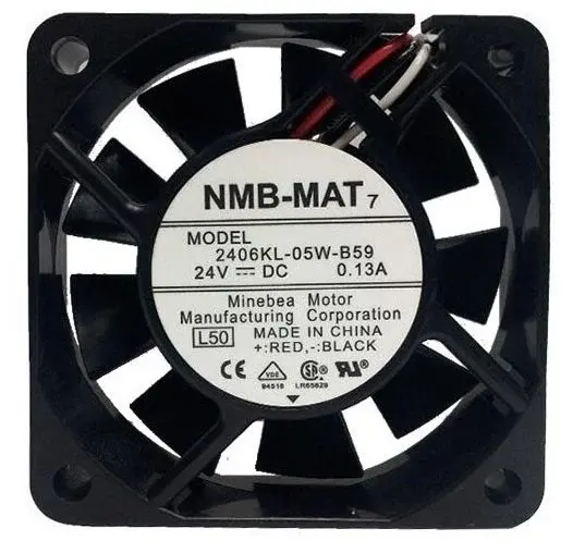 NMB-MAT 2406KL-05W-B59 24V DC Kompakt Soğutma Fanı (60x60x15mm)