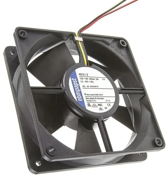 Ebmpapst 4312/2 Aksiyel Soğutma Fanı 12V DC 119x119x32 mm