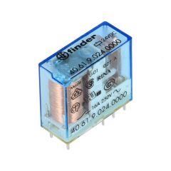 (F.40.61.9.024.0000) MİNYA P.C.B. RÖL  1 CO-16A KONT 24V DC PİN: -5 MM