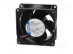 Ebmpapst 8214JN Aksiyel Soğutma Fanı 24V DC 80x80x38 mm - Yüksek Basınçlı / Bilyalı Yataklı