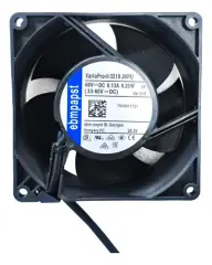 Ebmpapst 3218JNPU Aksiyel Soğutma Fanı 48V DC 92x92x38 mm - IP68 Su/Toz Korumalı / Bilyalı Yataklı