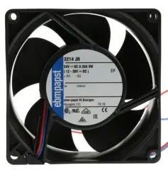 Ebmpapst 3214JH Aksiyel Soğutma Fanı 24V DC 92x92x38 mm - Bilyalı Yataklı