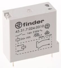 (F.45.71.9.012.0310) MİN.PCB RÖLE+FASTON250, NOR.12VDC,5MMPİN.1NA KONTA