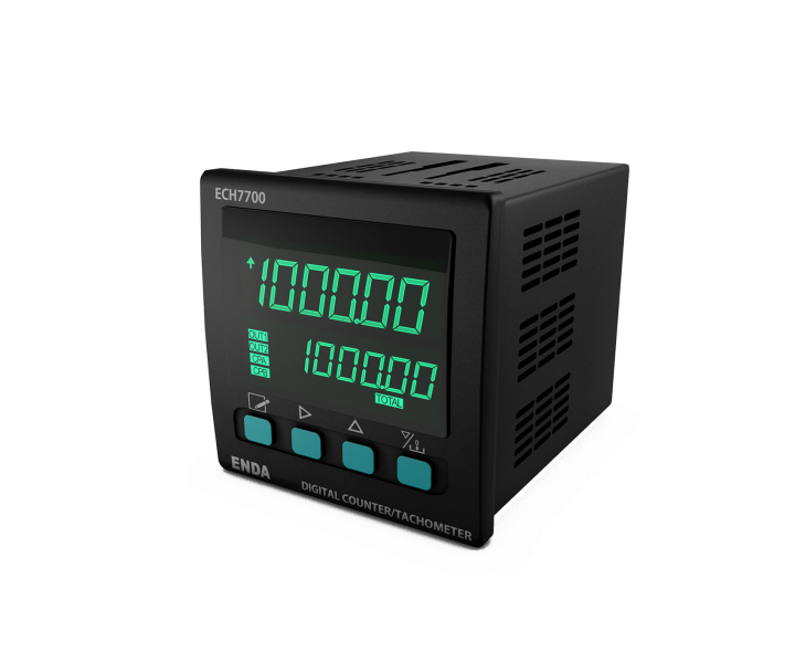 ECH7700-SM Dijital Sayıcı Takometre 72x72mm 10-30V DC / 8-24V AC | ECH7700-LV Muadili.