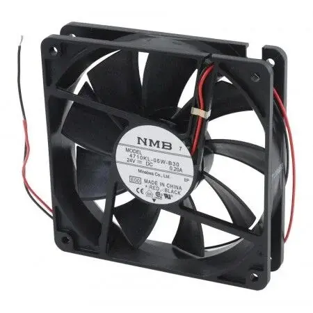 NMB 4710KL-05W-B30 Aksiyel Soğutma Fanı 24V DC 119x119x25 mm - Orta Devirli Sessiz Tip / Çift Bilyalı Yataklı