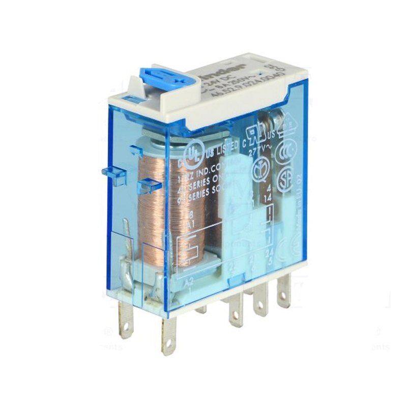 (F.46.52.9.024.0040) SOKET TİPİ AgNi 2 CO 8A 24 VDC MERK KİLİT+ GÖS.