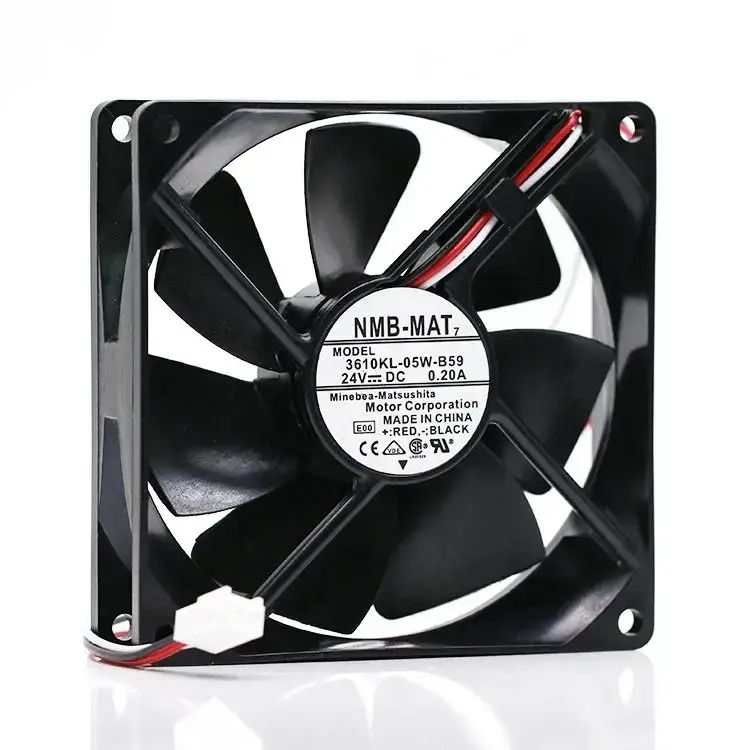 NMB 3610KL-05W-B59 Aksiyel Soğutma Fanı 24V DC 92x92x25 mm - Sensör / Kilitli Rulman Alarm Çıkışlı