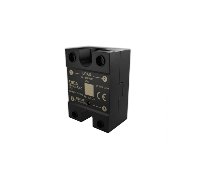 ENDA EPDA1-240Z Tek Fazlı Solid State Röle 40A (Zero-Cross / DC Giriş - AC Yük)