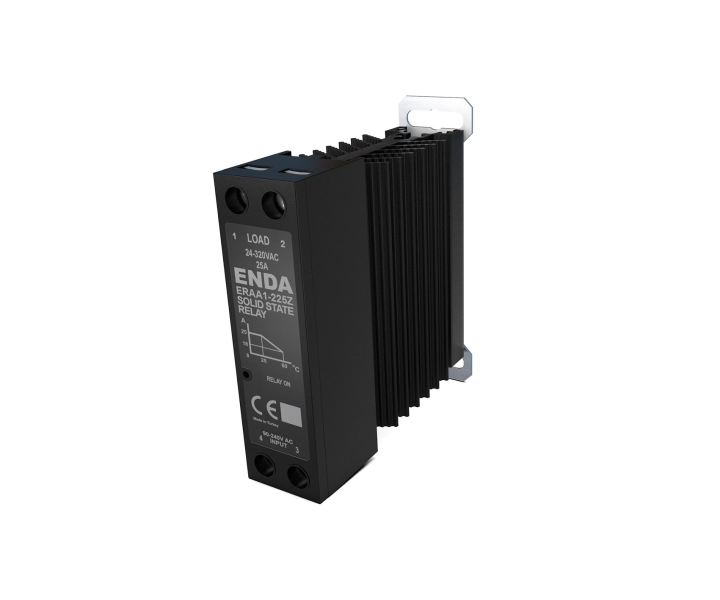 ERAA1-425Z  Ray Montaj SSR 25A input 90-240V AC output 20-480V AC   ENDA |