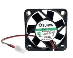 SUNON KDE2404PFV2 Aksiyel Soğutma Fanı 24V DC 40x40x10 mm - MagLev V2 Orta Hızlı