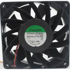 SUNON PSD2412PMB2-A Blower Soğutma Fanı 24V DC 120x120x32 mm - Çift Bilyalı Rulmanlı
