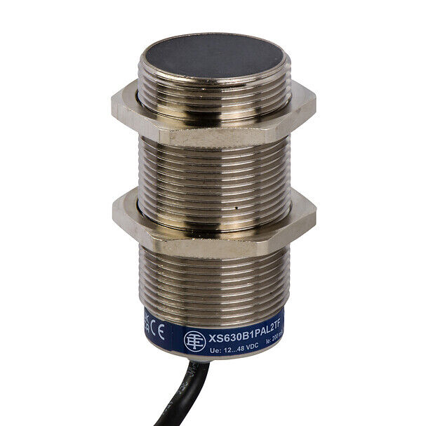 XS630B1PAL2 Telemecanique M30 Endüktif Sensör 15mm PNP NO 12-48VDC 3 Telli 2m Kablolu IP69K
