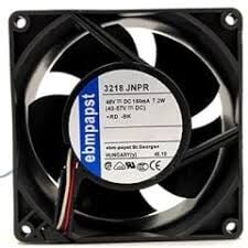 Ebmpapst 3218JNPR DC Aksiyel Fan 48V 92x92x38mm Bilyalı Yatak Yüksek Performans