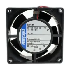 Ebmpapst 8314HR DC Aksiyel Fan 24V 80x80x32mm Bilyalı Yatak Yüksek Performans