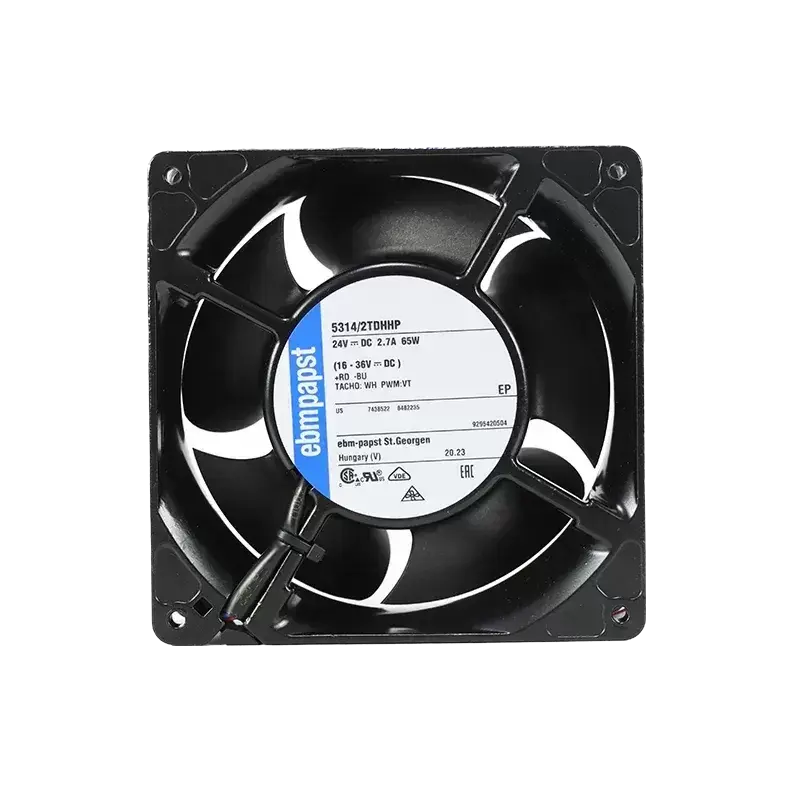 Ebmpapst 5314/2TDHHP DC Aksiyel Fan 24V 140x140x51mm S-Force Ultra Yüksek Performans