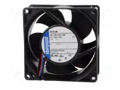 Ebmpapst 3214JN DC Aksiyel Fan 24V 92x92x38mm Bilyalı Yatak Yüksek Performans