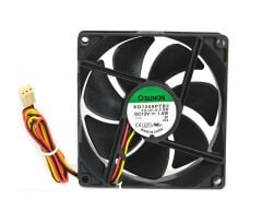 SUNON KD1209PTB2 Aksiyel Soğutma Fanı 12V DC 92x92x25 mm - Bilyalı Rulmanlı