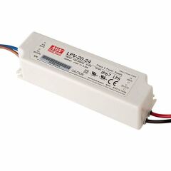 LPV-20-24 LPV2024 24VDC 0.84Amp IP67  MEANWELL