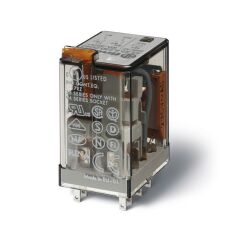 (F.55.32.9.110.0094) 55 SERİSİ 2CO KONTAK,110V DC LED+DİYOD RÖLE