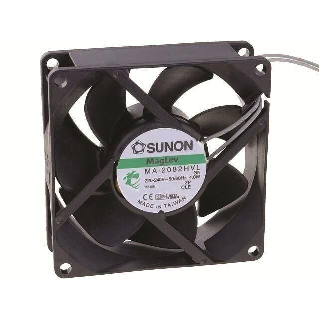 SUNON MA2082-HVL.GN Aksiyel Soğutma Fanı 220V/240V AC 80x80x25 mm - MagLev Teknolojili Fan