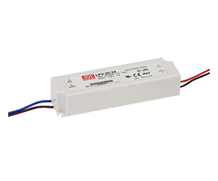 LPV-35-24 LPV3524	24VDC 1.5Amp IP67  MEANWELL |
