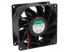 SUNON PMD2409PMB1-A DC Soğutma Fanı 24V DC 92x92x38 mm - Çift Bilyalı Rulmanlı