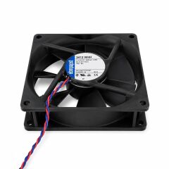 Ebmpapst 3412 NHH DC Soğutma Fanı 12V DC 92x92x25 mm - Extra High Speed (Ekstra Yüksek Devir) / Bilyalı Rulmanlı (Ball Bearing)