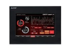 GS2107-WTBD-N GS2107WTBDN MİTSUBİSHİ TFT EKRAN 7'' 24VDC BESLEME 800X480 PİKSEL 65536 RENK