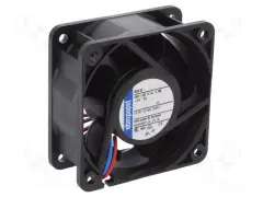 Ebmpapst 624H DC Soğutma Fanı 24V DC 60x60x25 mm - Bilyalı Rulmanlı / Yüksek Devirli / Endüstriyel Aksiyel Fan